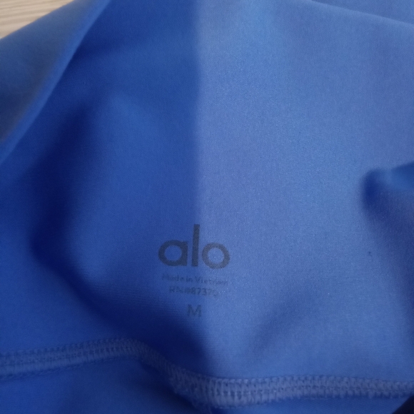 Alo yoga blue women's leggings size Medium women - Picture 4 of 6